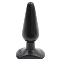Doc Johnson Butt Plug Smooth 12 x 3.8 cm Noir